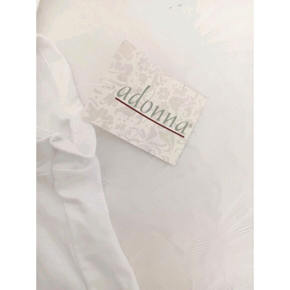 NWT Adonna White 100% Cotton Nightgown XL Cottagecore Lace Floral Embroidery... - Picture 11 of 11